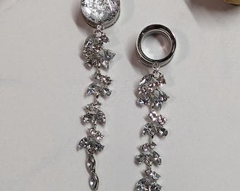 Dilatadores de cristal para novias de acero inoxidable