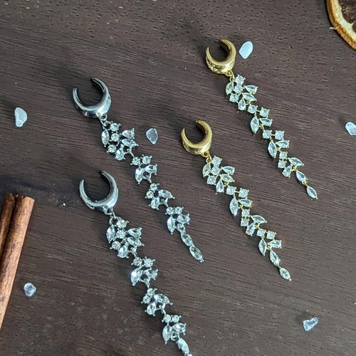 Bouchons de selle en cristal : strass et zircone cubique