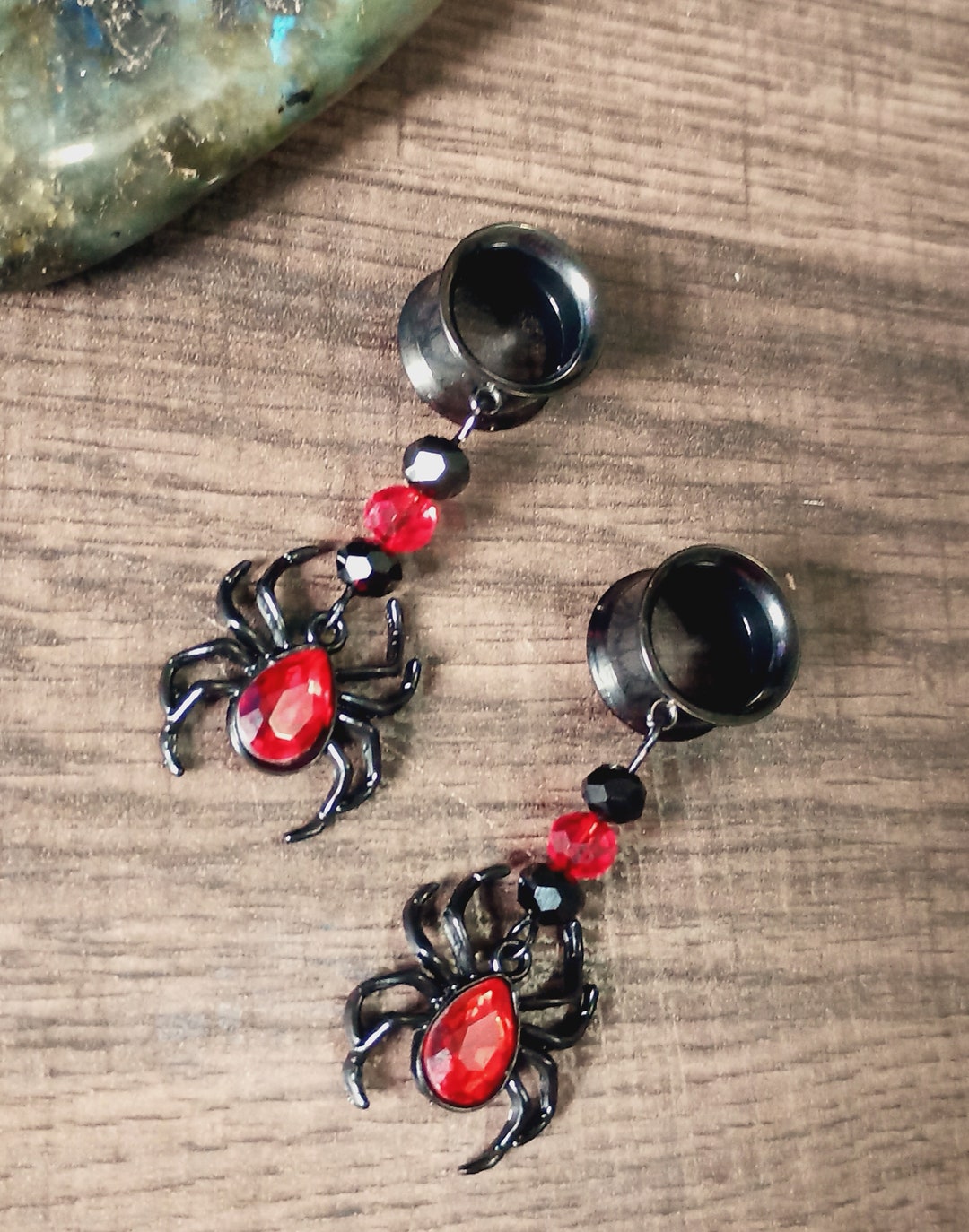 Spider Dangle Gauges Dangle Plugs - Etsy