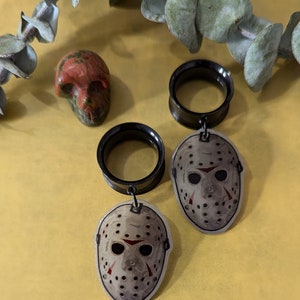 Jason halloween dangle gauges dangle plugs