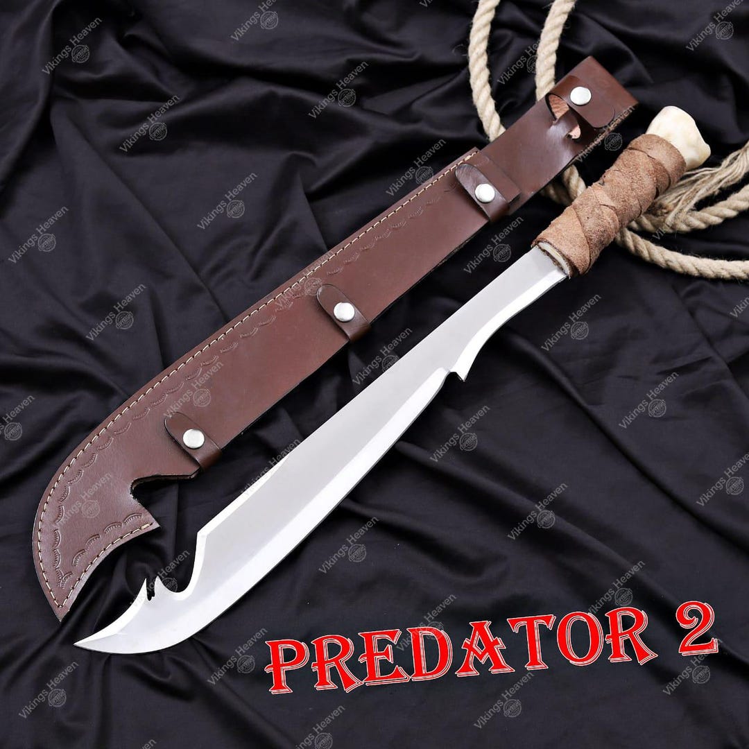 Predator 2 Greyback Sword Replica | Stainless Steel Cosplay Prop - Etsy