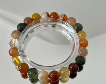 Fu Lu Shou (fukurokuju/gods Quartz) Bracelet