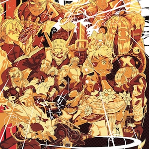 Guilty Gear Strive: Heaven or Hell prints (11x17,)