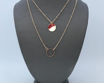 Eclipse Layered Necklace