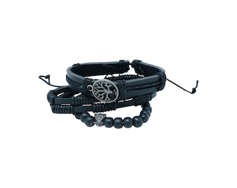 Tree of Life Leather Bracelet