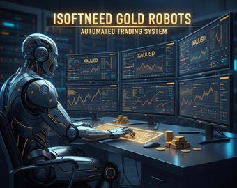 5 Gold Forex Trading Robots: Passive Income EA (Instant Download)