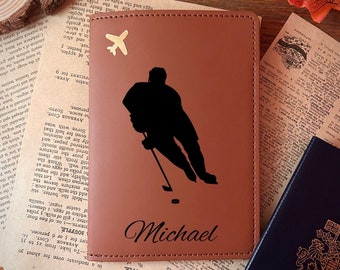 Hockey Passport Cover