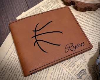 Basketball Leather Wallet
