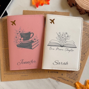Book Lover Passport Cover