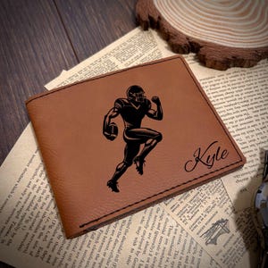 Football Leather Wallet – Design #14