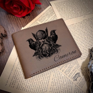 Odin Leather Wallet – Design #18
