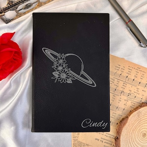 Saturn Custom Journal – Hard Cover, Design #70