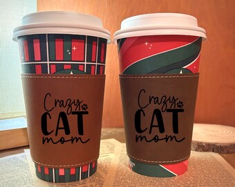 Mom Cup Sleeve #76 | Mother Engraved Gift Cup Cover | Mama Coffee Cup Protector | Custom Cup Cover for Mother's Day | Gifts for Mom's