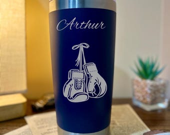 Boxing 20oz Engraved Tumbler