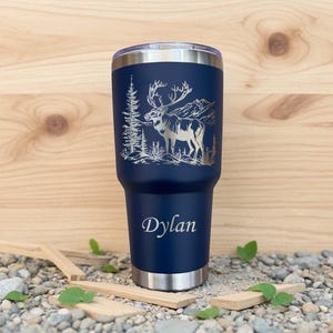 Caribou Coffee Tumbler - Etsy