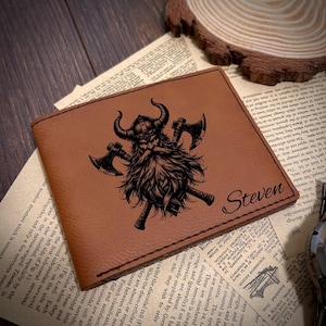 Viking Leather Wallet – Design #29