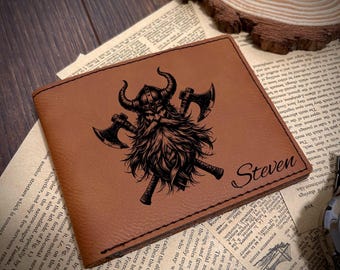 Viking Leather Wallet – Design #29