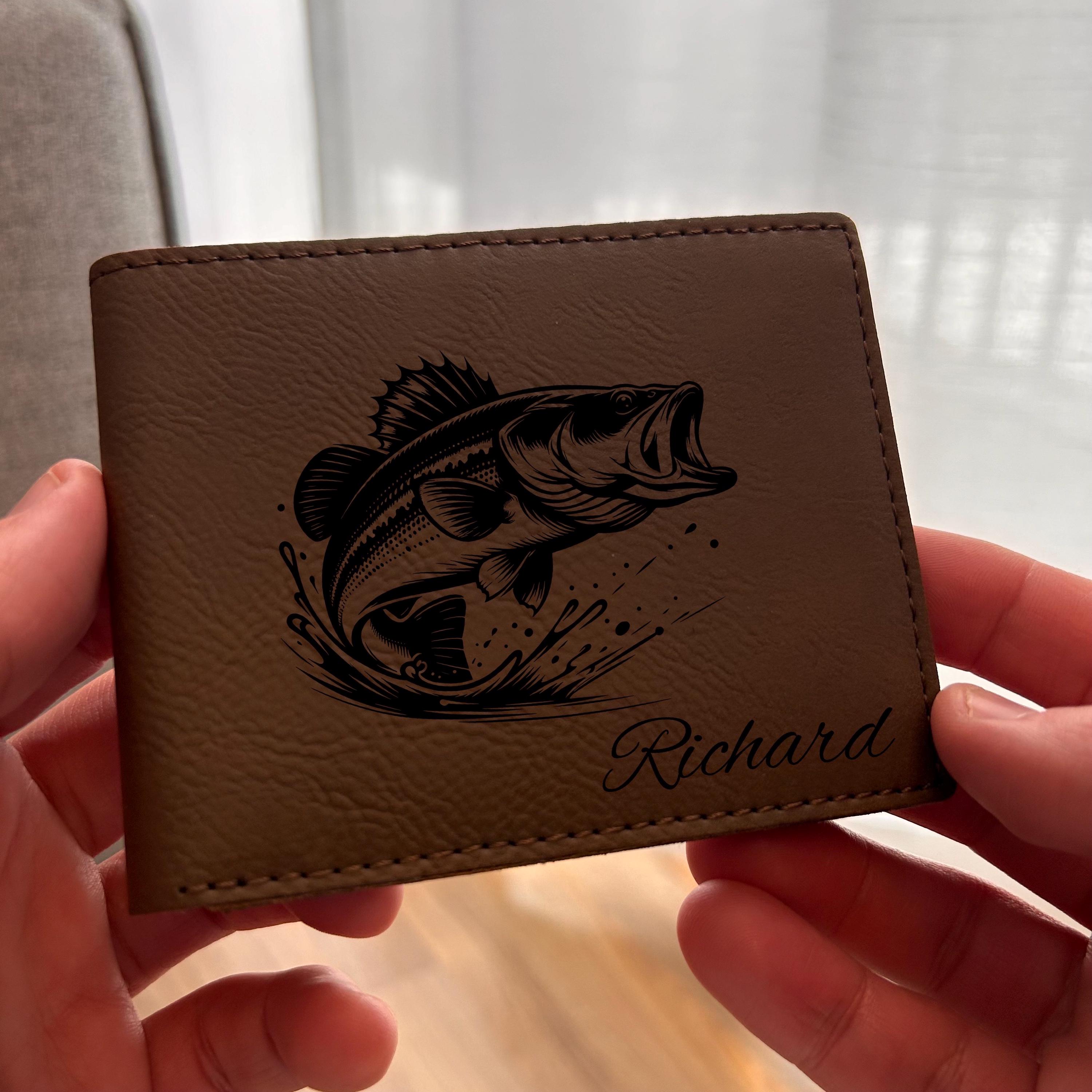 Bass Leather Wallet - Etsy