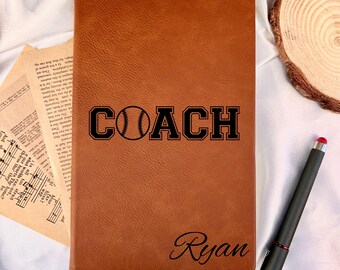 Coach Engraved Planner – Hard Cover - Etsy