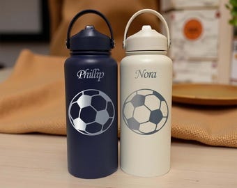 2026年ワールドカップ記念ウォーターボトル｜ステンレス製サッカー