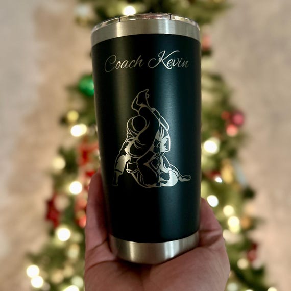 Jiu-Jitsu 20oz Engraved Tumbler