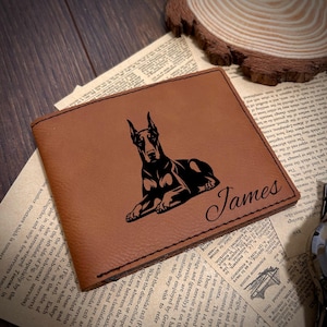 Dog Leather Wallet