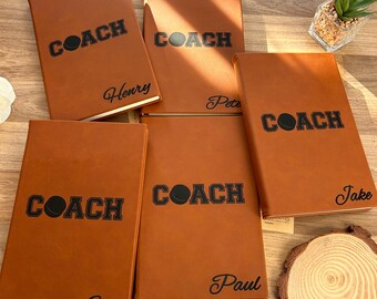 Coach Engraved Planner – Hard Cover - Etsy