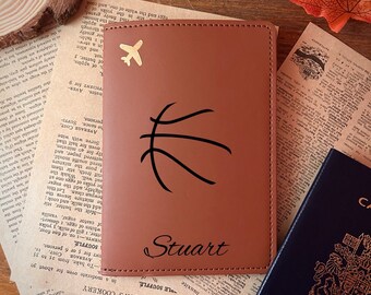 Basketball Passport Cover