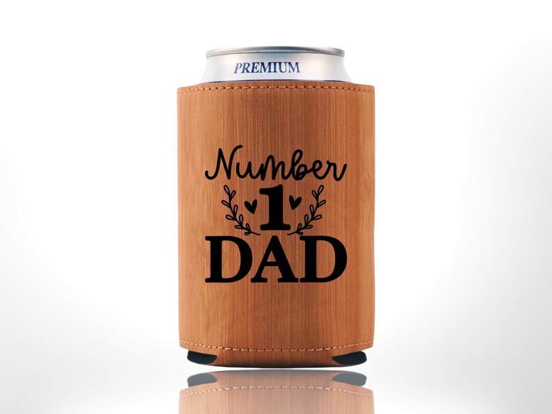 Father Can Holder 71 Dad Gift Beer Holder Dad's Saying Custom Beer Cooler Father's Day Drink Holder Pops Drink Holder image 3