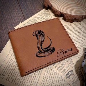 Snake Leather Wallet