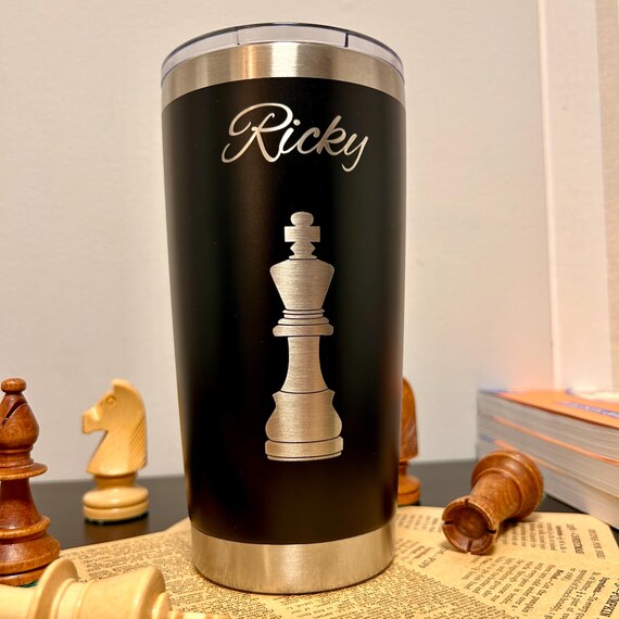 Chess 20oz Engraved Tumbler - Etsy