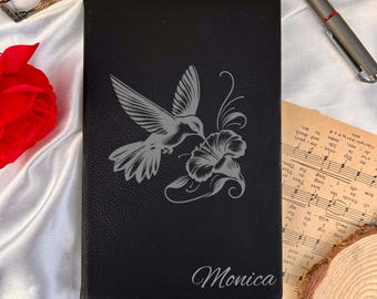 Hummingbird Custom Planner – Hard Cover, Design #41