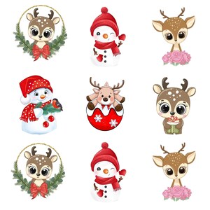Merry Christmas Santa Claus Edible Image toppers