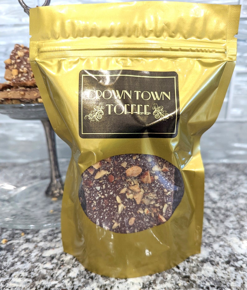Milk Chocolate Almond Toffee Etsy