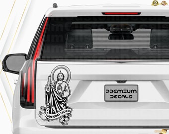 San Judas Tadeo Decal for Cars, SUV, Trucks and more | Saint Judas Thaddeus Decal.