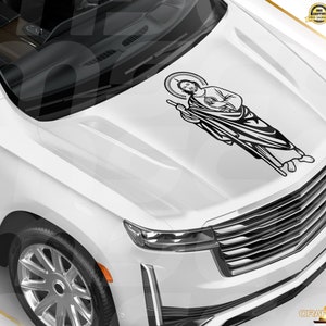 St. Jude Thaddeus Decal: Guardian and Guide. Carry me on every journey.