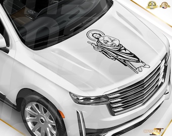 St. Jude Thaddeus Decal: Guardian and Guide. Carry me on every journey.