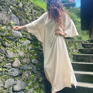 Hemp Caftan Dress