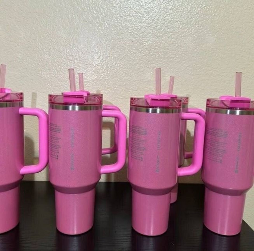 STANLEY X STARBUCKS Exclusive 2024 Winter Pink 40oz Tumbler Etsy