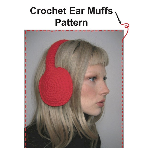 Crochet Ear Muffs Pattern