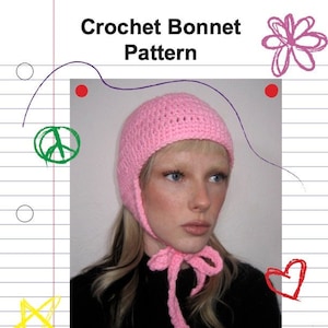 Crochet Bonnet Pattern