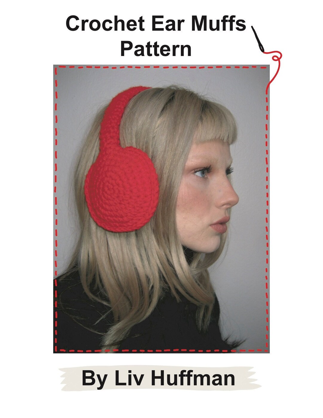 Crochet Ear Muffs Pattern Etsy