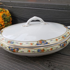 TK Thun Täckt Oval Serveringsfat