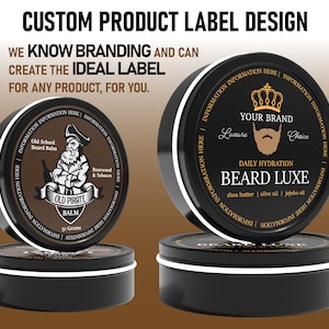 Custom Product Label Design: Branding & Packaging (Digital Delivery)