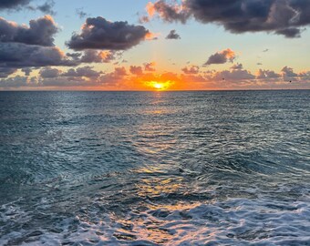 Daybreak Delights: Tropical Beach Sunrises