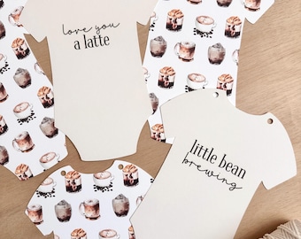 Coffee Baby Shower Banner: Baby is Brewing Party Decor