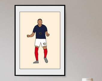 サッカーフランス代表 ムバッペ 直筆サイン入り写真 ワールドカップ エムバペ サッカーフランス代表 ムバッペ 直筆サイン入り写真 ワールドカップ