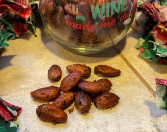 Sweet and Tangy Roasted Almonds 1/2 LBS