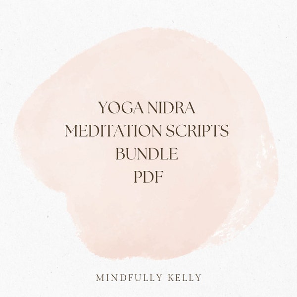 Yoga Nidra Meditation Scripts Bundle