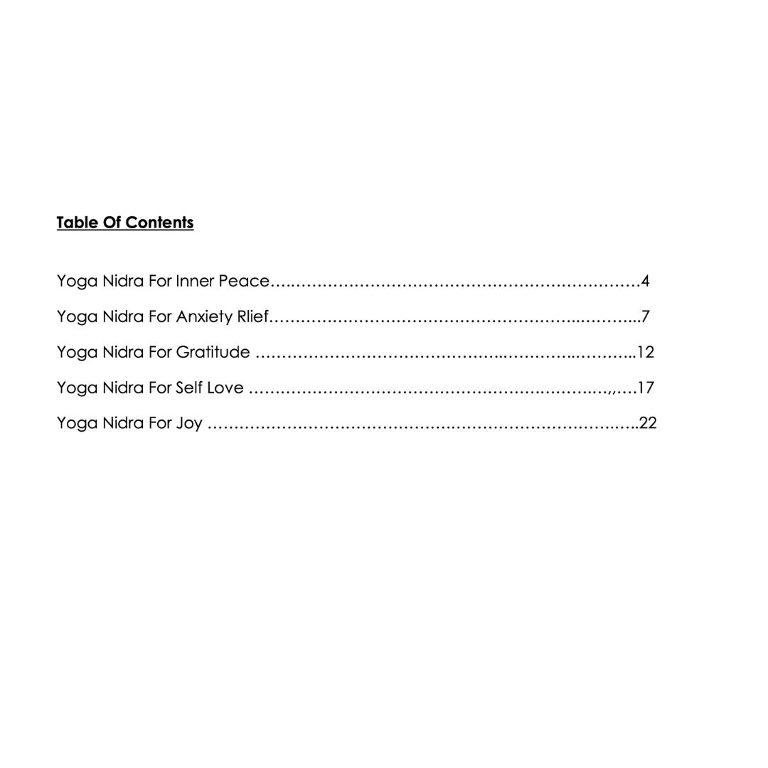 Yoga Nidra Meditation Script Bundle PDF | 5 Complete Scripts | Yoga ...